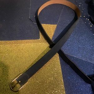 J.CREW ITALIAN SUEDE LEATHER BRASS LUX Belt UNQIUE